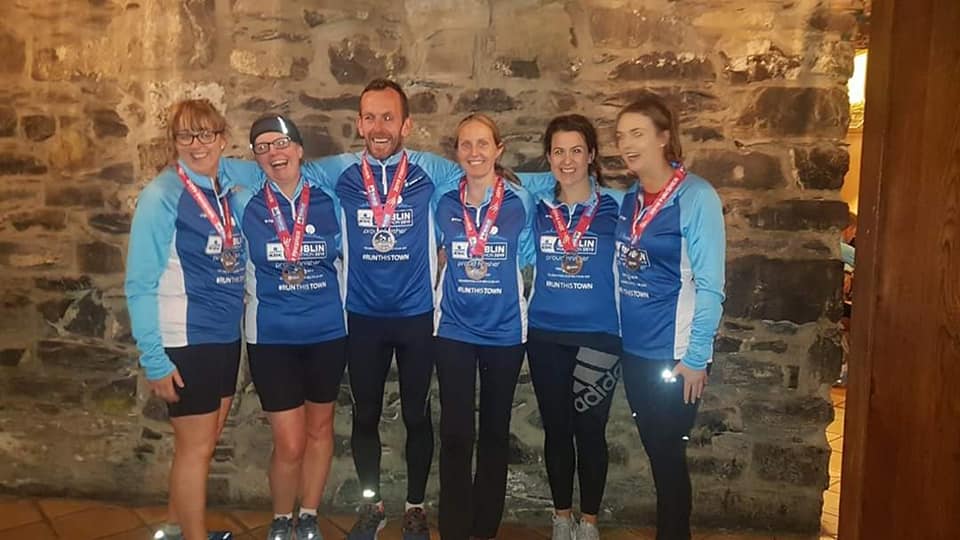 Portlaoise AC Dublin marathon 2019